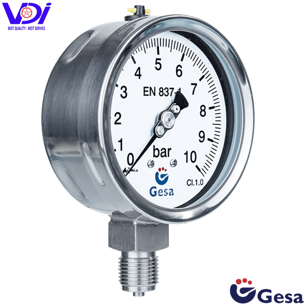 Đồng hồ đo áp suất Gesa M0306