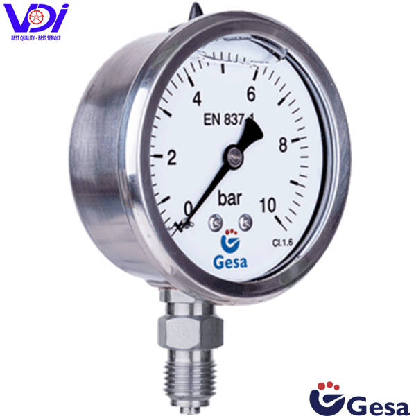 Đồng hồ áp suất Gesa M0305
