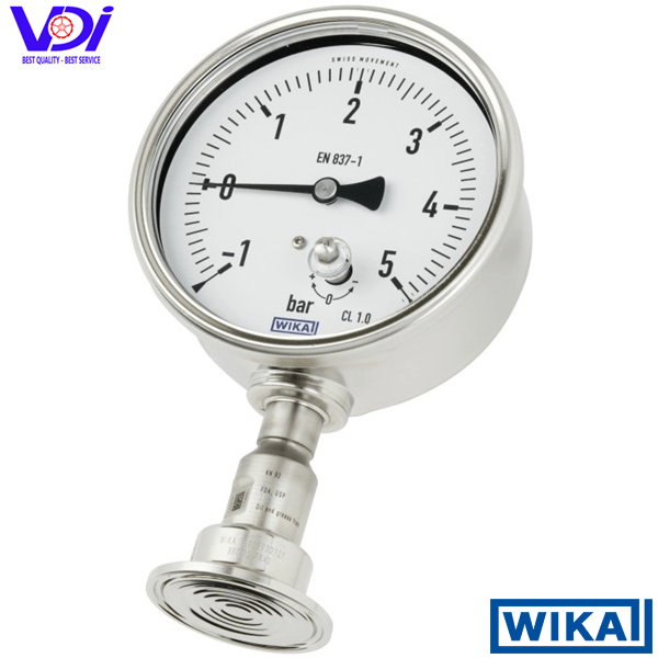 Đồng hồ áp suất màng Wika DSS22P