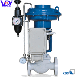 van cầu điều khiển khí nén ksb mil 27000