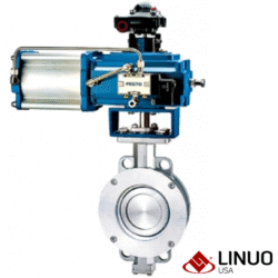 Van bướm điều khiển khí nén LINUO