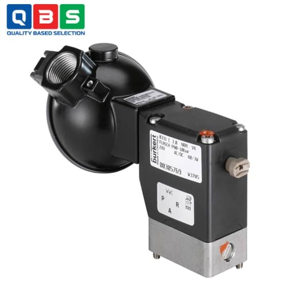 Van điện từ 2/2 hoặc 3/2 chiều Burkert Type 0331 - Ảnh 2