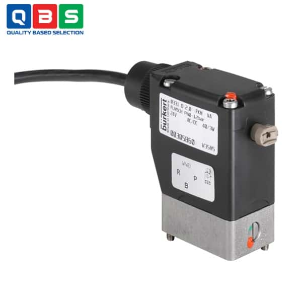 Van điện từ 2/2 hoặc 3/2 chiều Burkert Type 0331 - Ảnh 3