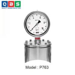 Đồng hồ đo áp suất có màng chắn Wise P763