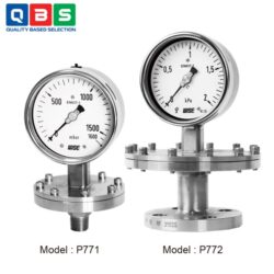 Đồng hồ đo áp suất màng Wise P770